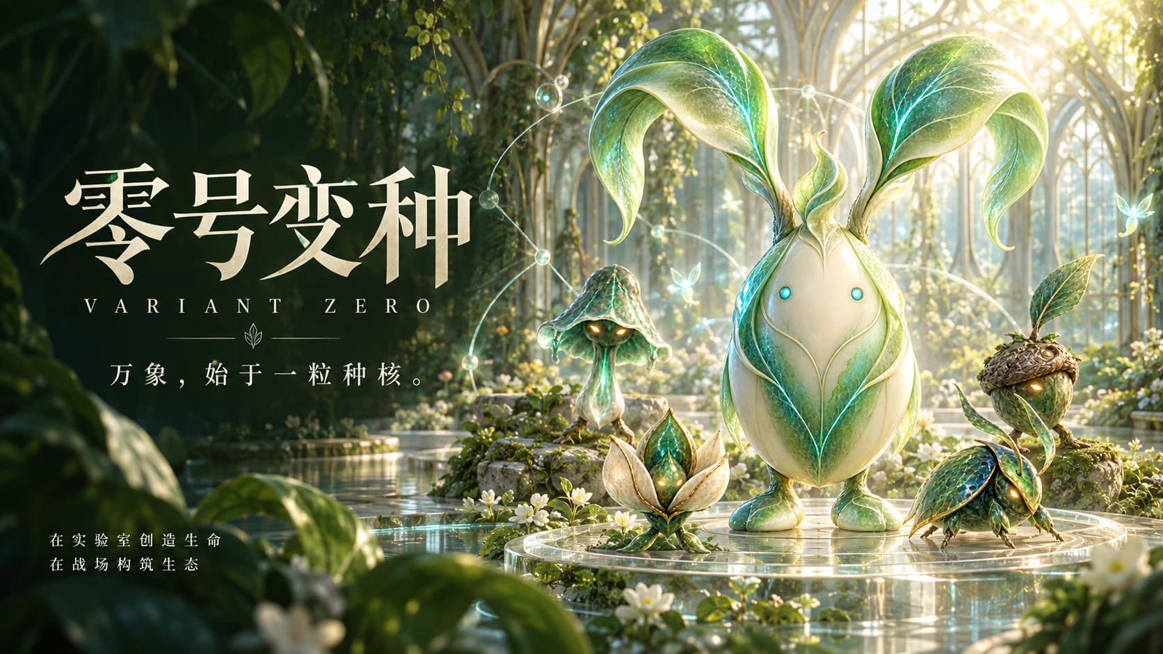 零号变种 VARIANT ZERO 植物生态项目封面